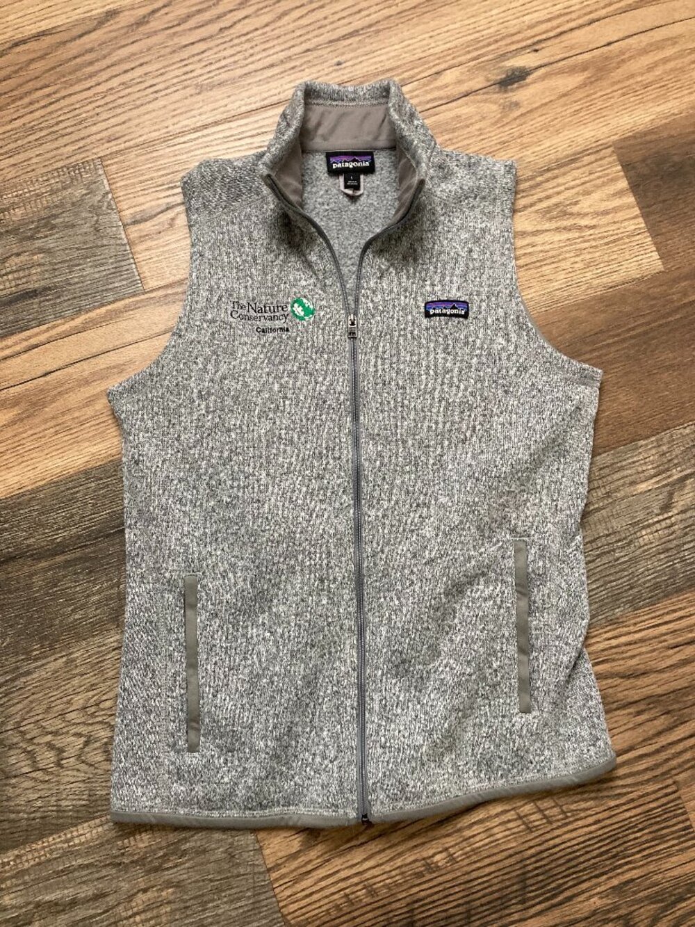 Patagonia Better Sweater Vest Men’s L Gray The Nature Conservancy California